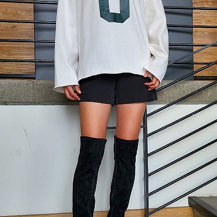 BOXY LONG SLEEVE TOP