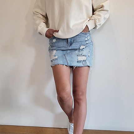 MID-RISE MINI SKIRTS